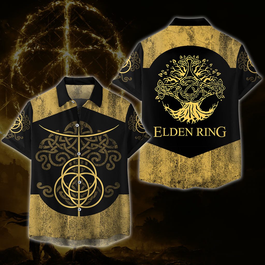 Elden Ring 3D All Over Print T-shirt Tank Top Zip Hoodie Pullover Hoodie Hawaiian Shirt Beach Shorts Jogger Hawaiian Shirt