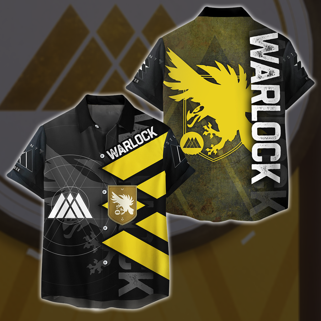 Destiny Warlock All Over Print T-shirt Tank Top Zip Hoodie Pullover Hoodie Hawaiian Shirt Hawaiian Shirt