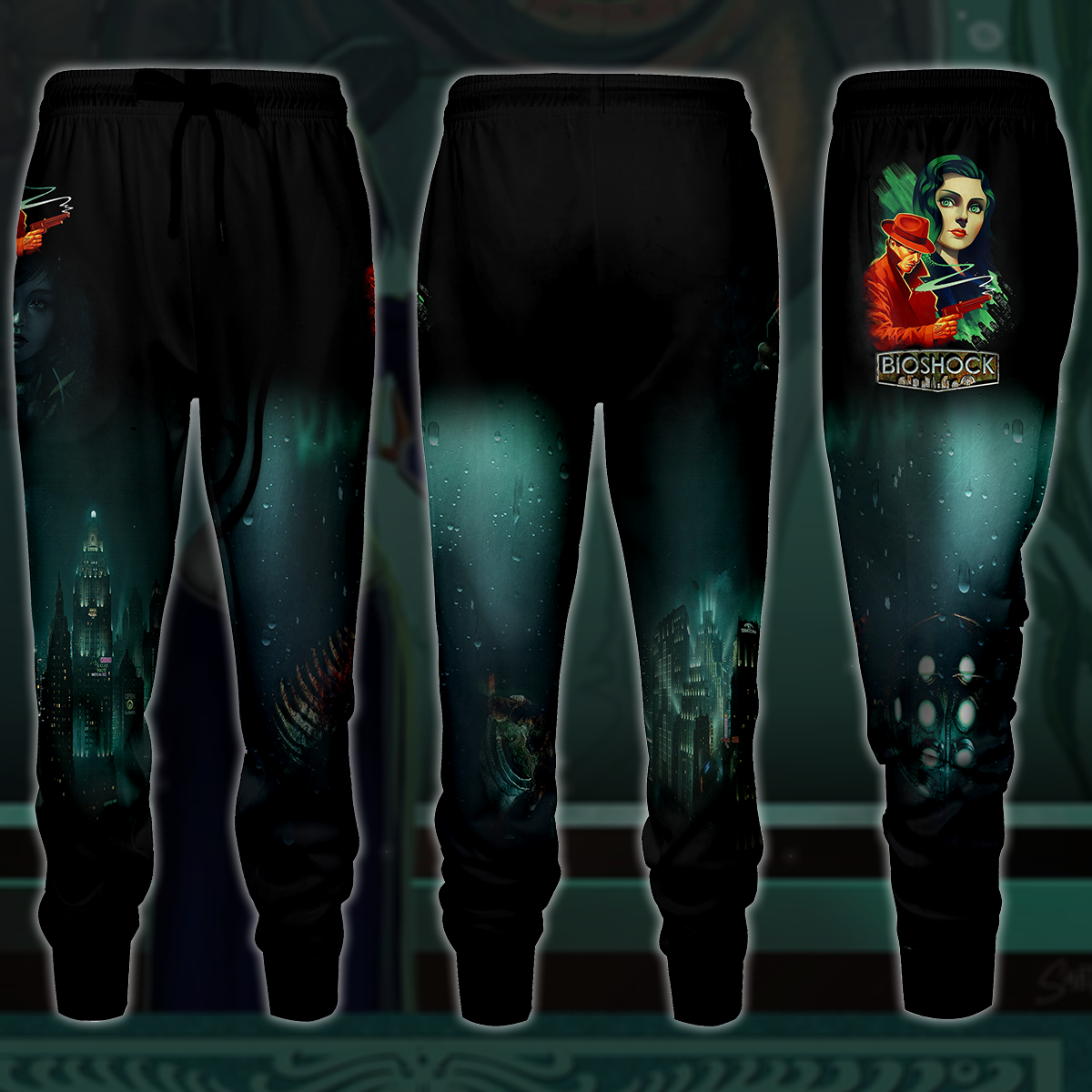 BioShock Video Game 3D All Over Printed T-shirt Tank Top Zip Hoodie Pullover Hoodie Hawaiian Shirt Beach Shorts Jogger Joggers