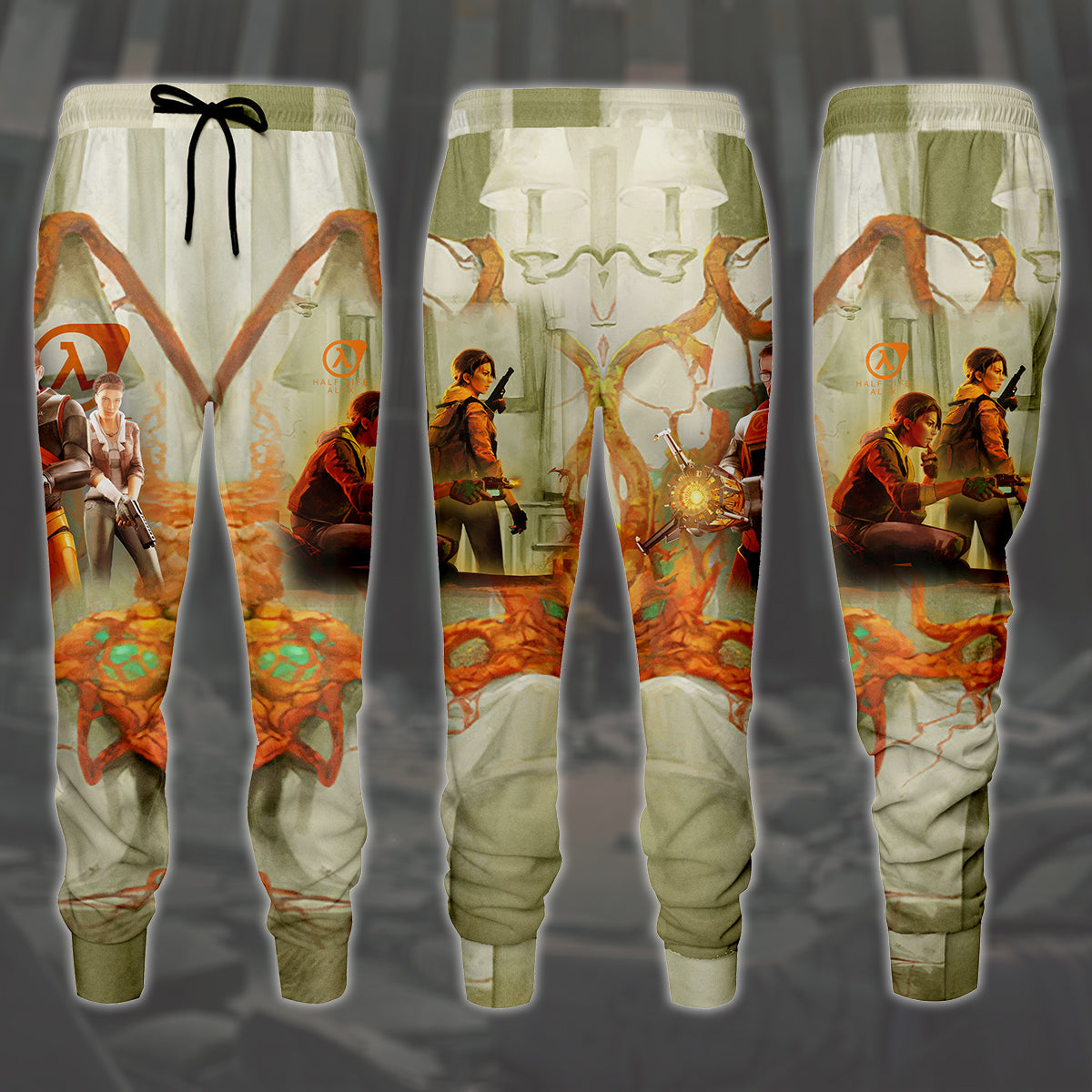 Half-Life: Alyx Video Game All Over Printed T-shirt Tank Top Zip Hoodie Pullover Hoodie Hawaiian Shirt Beach Shorts Joggers Joggers