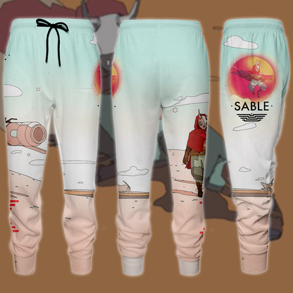 Sable Video Game 3D All Over Printed T-shirt Tank Top Zip Hoodie Pullover Hoodie Hawaiian Shirt Beach Shorts Jogger Joggers
