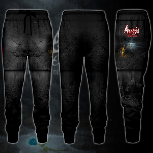 Amnesia: The Dark Descent Video Game 3D All Over Printed T-shirt Tank Top Zip Hoodie Pullover Hoodie Hawaiian Shirt Beach Shorts Jogger Joggers S 