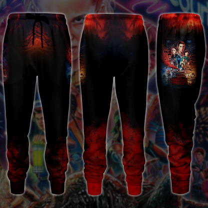 Stranger Things TV Series 3D All Over Print T-shirt Tank Top Zip Hoodie Pullover Hoodie Hawaiian Shirt Beach Shorts Jogger Joggers