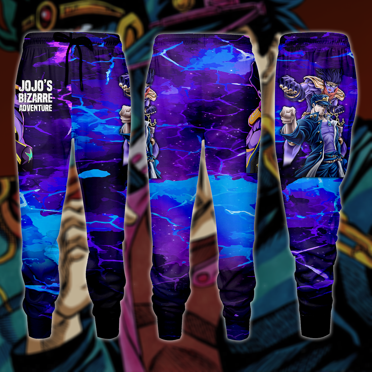 JoJo's Bizarre Adventure 3D All Over Print T-shirt Tank Top Zip Hoodie Pullover Hoodie Hawaiian Shirt Beach Shorts Jogger Joggers
