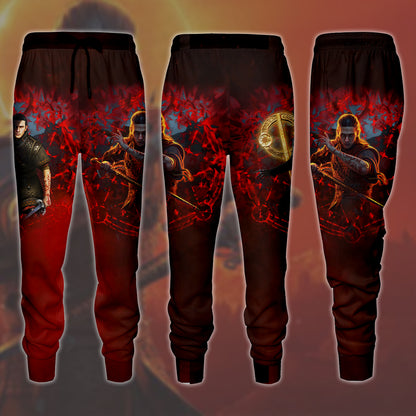 The Blood of Dawnwalker Video Game All Over Printed T-shirt Tank Top Zip Hoodie Pullover Hoodie Hawaiian Shirt Beach Shorts Joggers