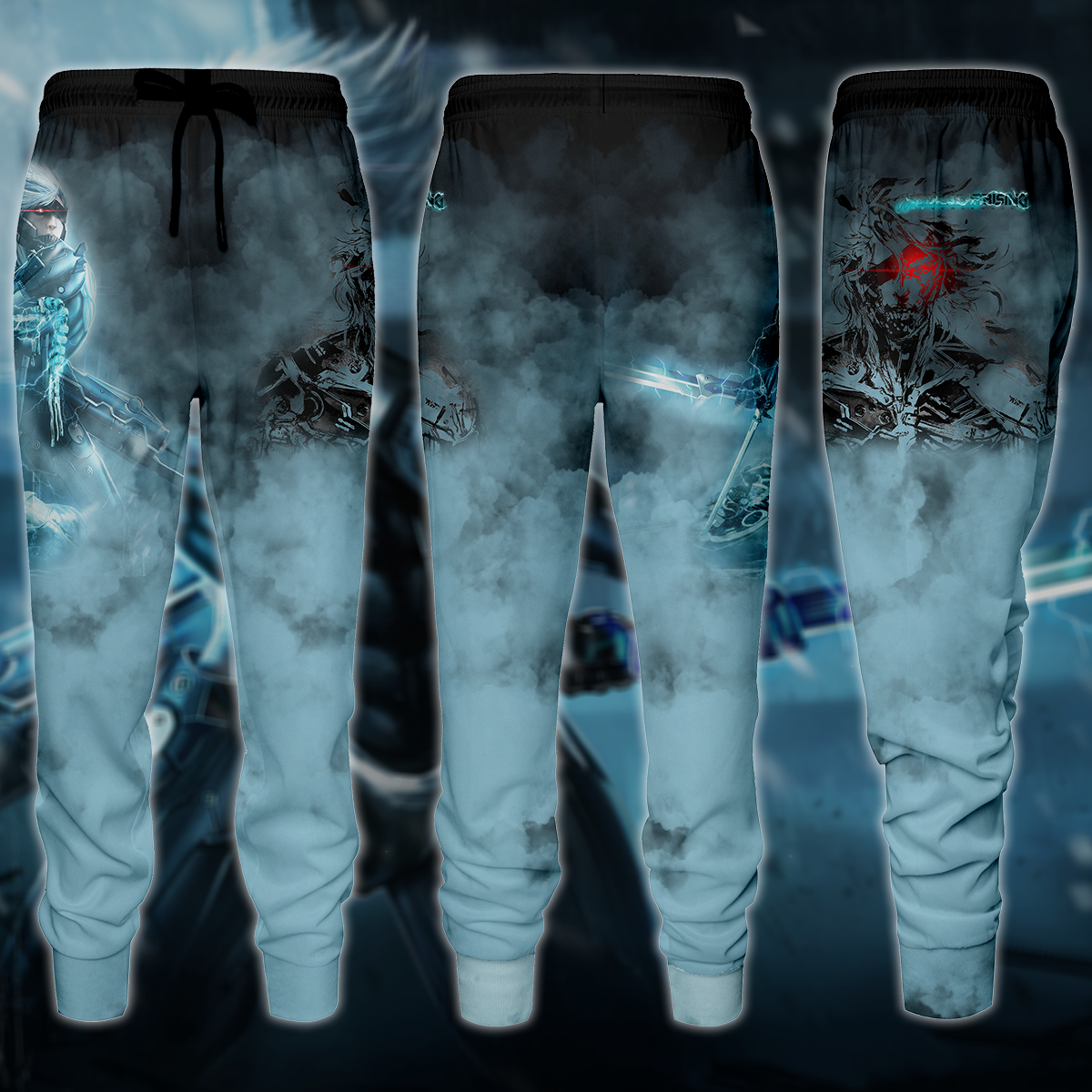 Metal Gear Rising Revengeance Video Game 3D All Over Print T-shirt Tank Top Zip Hoodie Pullover Hoodie Hawaiian Shirt Beach Shorts Jogger Joggers