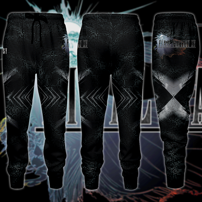 Final Fantasy XV Video Game 3D All Over Print T-shirt Tank Top Zip Hoodie Pullover Hoodie Hawaiian Shirt Beach Shorts Jogger Joggers