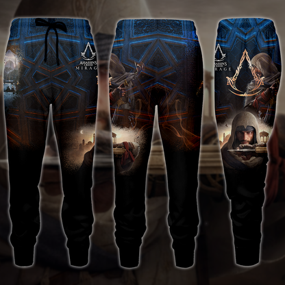 Assassin's Creed Mirage Video Game 3D All Over Print T-shirt Tank Top Zip Hoodie Pullover Hoodie Hawaiian Shirt Beach Shorts Jogger Joggers
