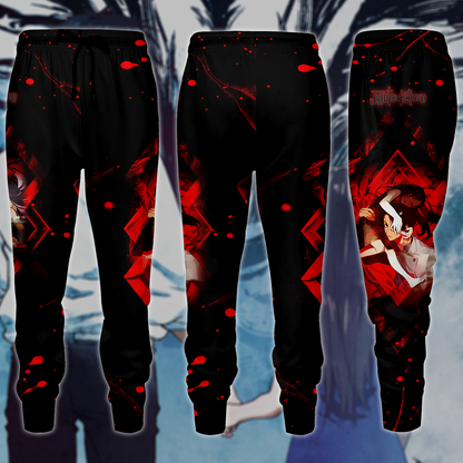 Jujutsu Kaisen Yuta & Rika Human Form 3D All Over Print T-shirt Tank Top Zip Hoodie Pullover Hoodie Hawaiian Shirt Beach Shorts Jogger Joggers