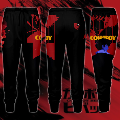 Cowboy Bebop 3D All Over Print T-shirt Tank Top Zip Hoodie Pullover Hoodie Hawaiian Shirt Beach Shorts Jogger Joggers