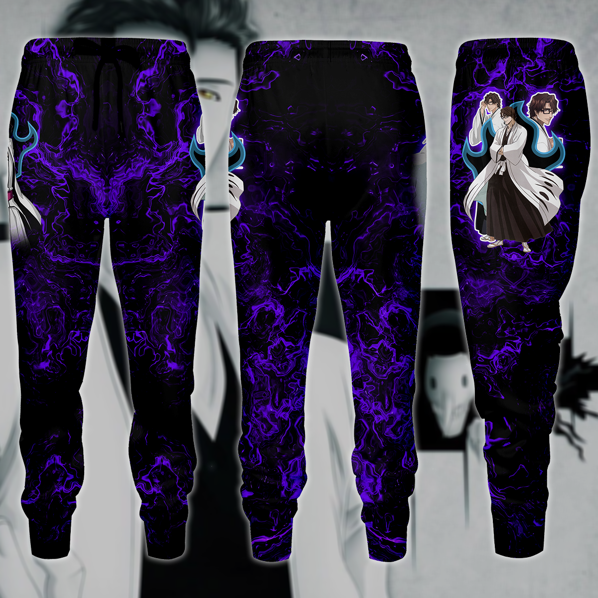 Bleach Sousuke Aizen Anime Manga 3D All Over Print T-shirt Tank Top Zip Hoodie Pullover Hoodie Hawaiian Shirt Beach Shorts Jogger Joggers