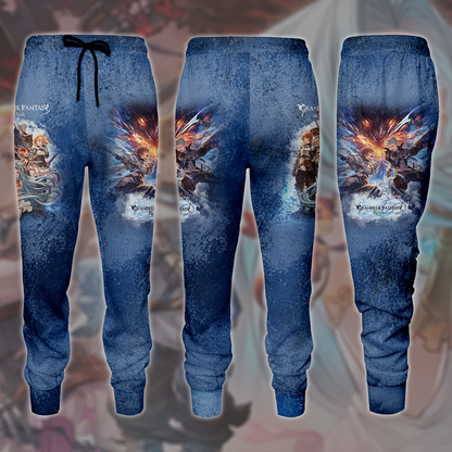 Granblue Fantasy: Relink Video Game All Over Printed T-shirt Tank Top Zip Hoodie Pullover Hoodie Hawaiian Shirt Beach Shorts Joggers Joggers