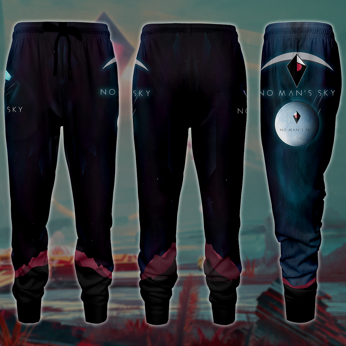 No Man's Sky Video Game 3D All Over Printed T-shirt Tank Top Zip Hoodie Pullover Hoodie Hawaiian Shirt Beach Shorts Jogger Joggers