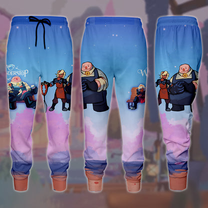 Wanderstop Video Game All Over Printed T-shirt Tank Top Zip Hoodie Pullover Hoodie Hawaiian Shirt Beach Shorts Joggers Joggers