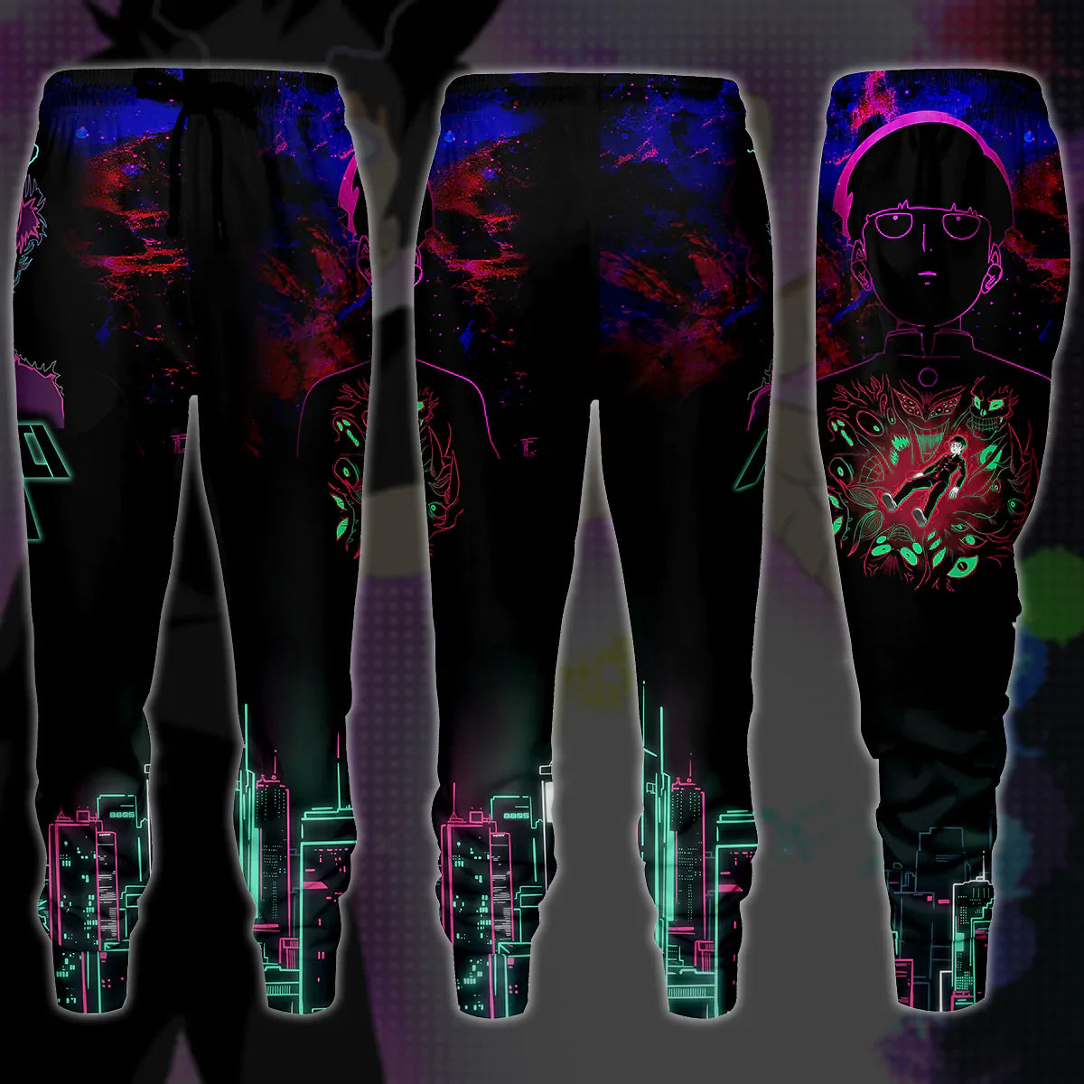 Mob Psycho 100 Anime Anime Manga 3D All Over Print T-shirt Tank Top Zip Hoodie Pullover Hoodie Hawaiian Shirt Beach Shorts Jogger Joggers