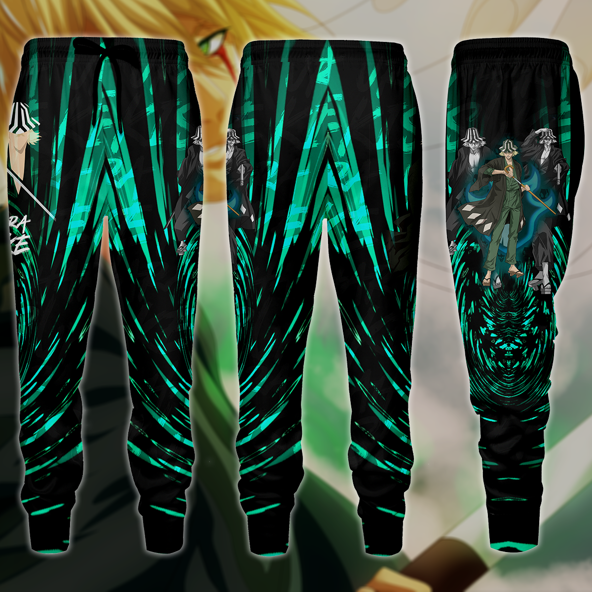 Bleach Kisuke Urahara Anime Manga 3D All Over Print T-shirt Tank Top Zip Hoodie Pullover Hoodie Hawaiian Shirt Beach Shorts Jogger Joggers