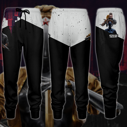 Atomic Heart Video Game 3D All Over Printed T-shirt Tank Top Zip Hoodie Pullover Hoodie Hawaiian Shirt Beach Shorts Jogger Joggers