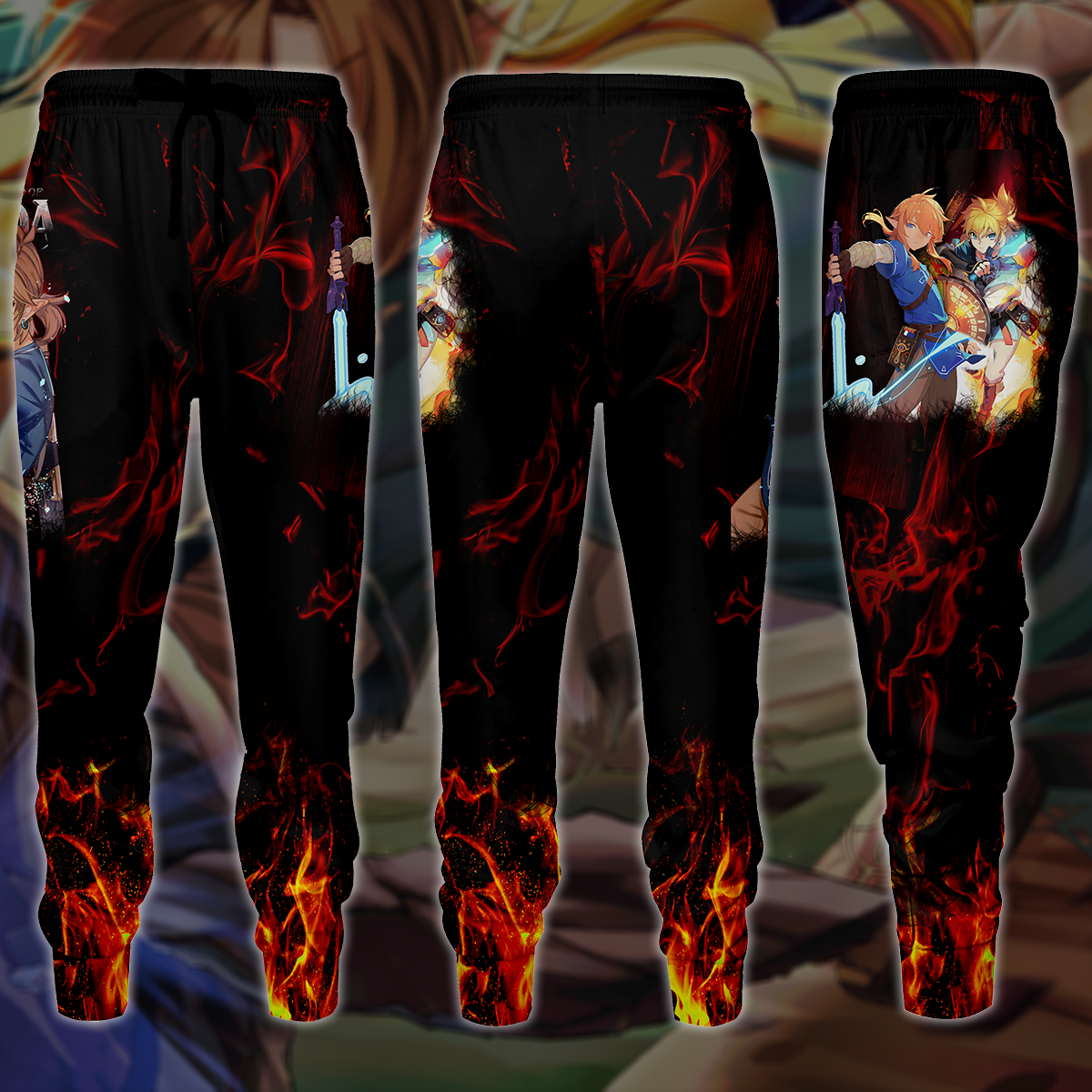 The Legend of Zelda Video Game 3D All Over Print T-shirt Tank Top Zip Hoodie Pullover Hoodie Hawaiian Shirt Beach Shorts Jogger Joggers