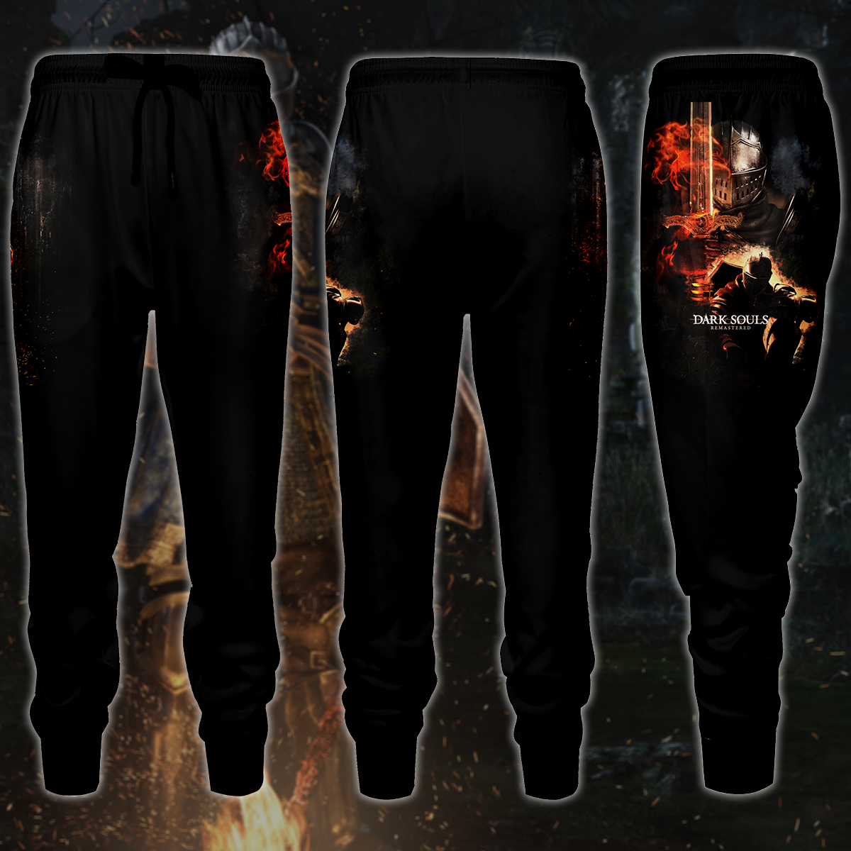 Dark Souls Remastered Video Game 3D All Over Printed T-shirt Tank Top Zip Hoodie Pullover Hoodie Hawaiian Shirt Beach Shorts Jogger Joggers