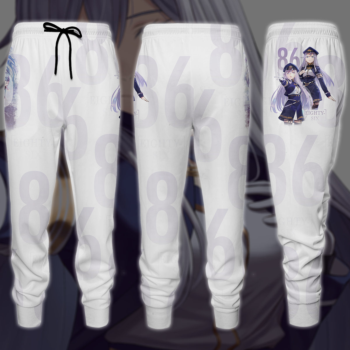 86 Eighty-Six Anime Anime Manga 3D All Over Print T-shirt Tank Top Zip Hoodie Pullover Hoodie Hawaiian Shirt Beach Shorts Jogger Joggers