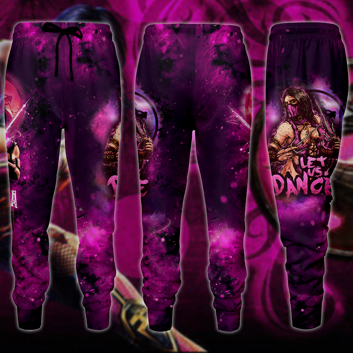 Mortal Kombat: Mileena 3D All Over Print T-shirt Tank Top Zip Hoodie Pullover Hoodie Hawaiian Shirt Beach Shorts Jogger Joggers