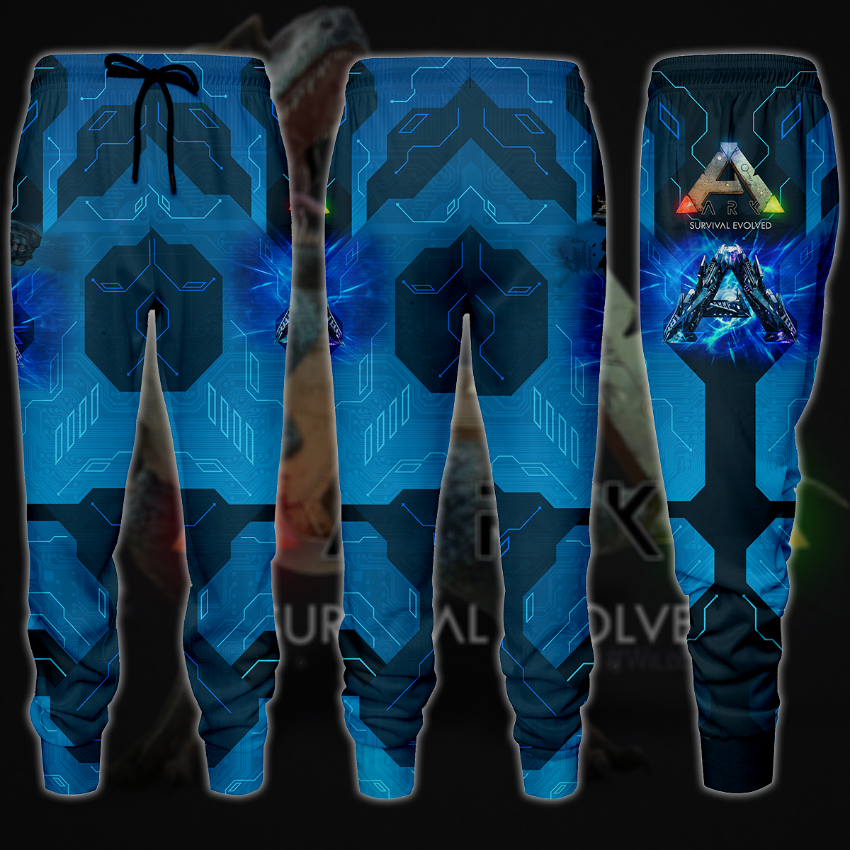 ARK: Survival Evolved Video Game 3D All Over Printed T-shirt Tank Top Zip Hoodie Pullover Hoodie Hawaiian Shirt Beach Shorts Jogger Joggers