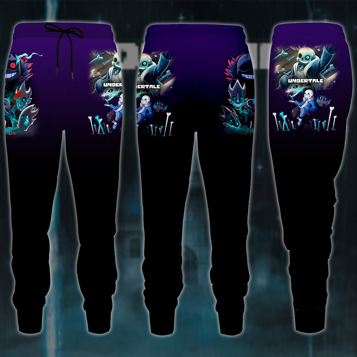 Undertale Video Game 3D All Over Printed T-shirt Tank Top Zip Hoodie Pullover Hoodie Hawaiian Shirt Beach Shorts Joggers Joggers