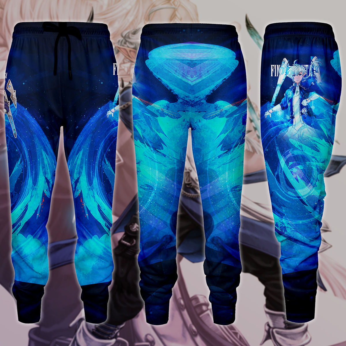 Final Fantasy XIV Alphinaud Video Game 3D All Over Print T-shirt Tank Top Zip Hoodie Pullover Hoodie Hawaiian Shirt Beach Shorts Jogger Joggers