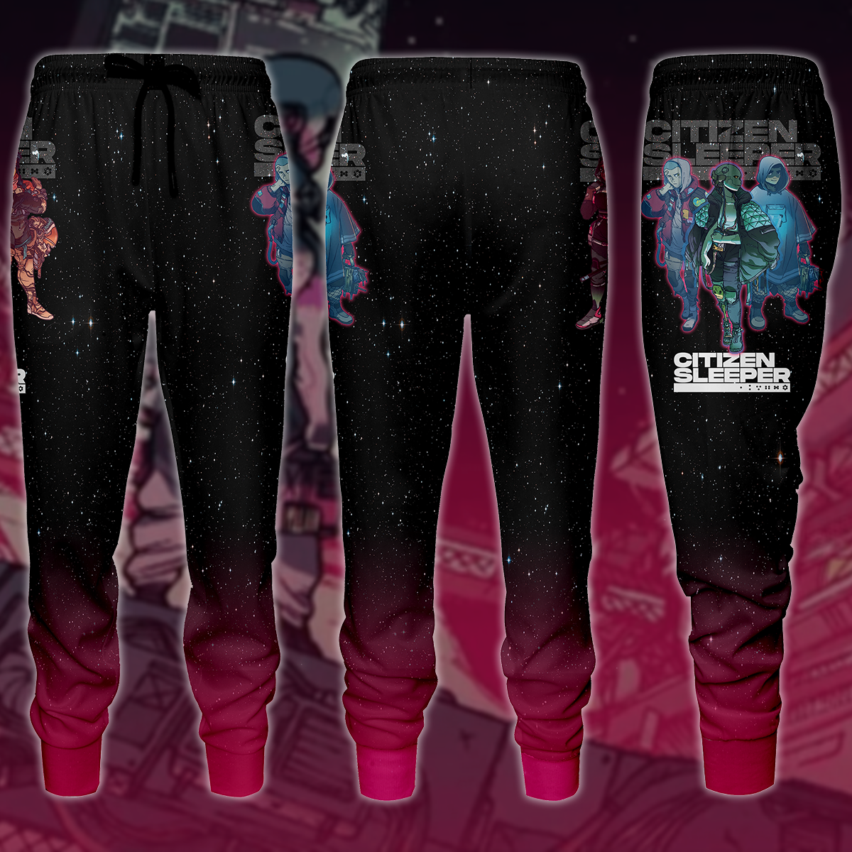 Citizen Sleeper Video Game 3D All Over Printed T-shirt Tank Top Zip Hoodie Pullover Hoodie Hawaiian Shirt Beach Shorts Jogger Joggers