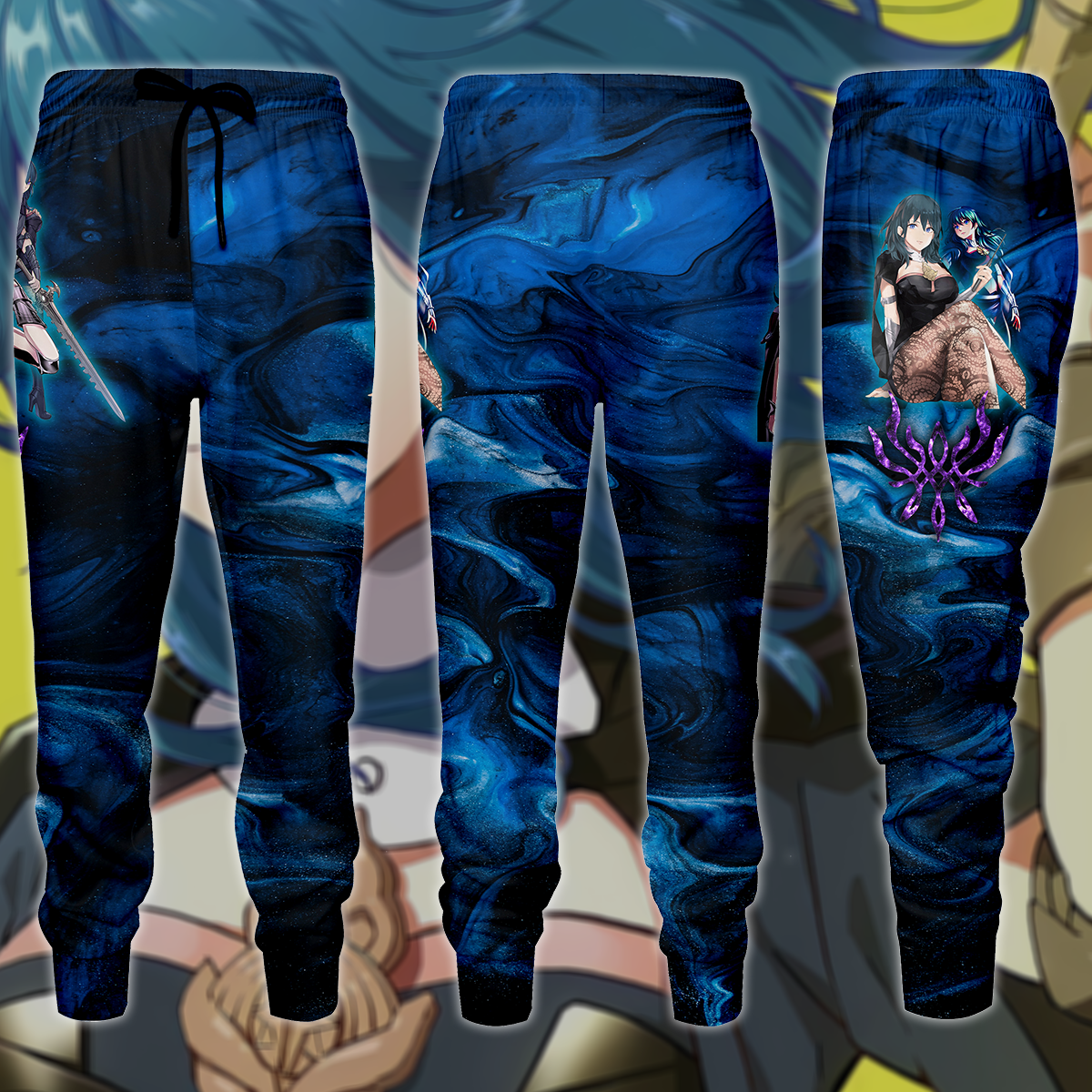 Fire Emblem Byleth Video Game 3D All Over Print T-shirt Tank Top Zip Hoodie Pullover Hoodie Hawaiian Shirt Beach Shorts Jogger Joggers