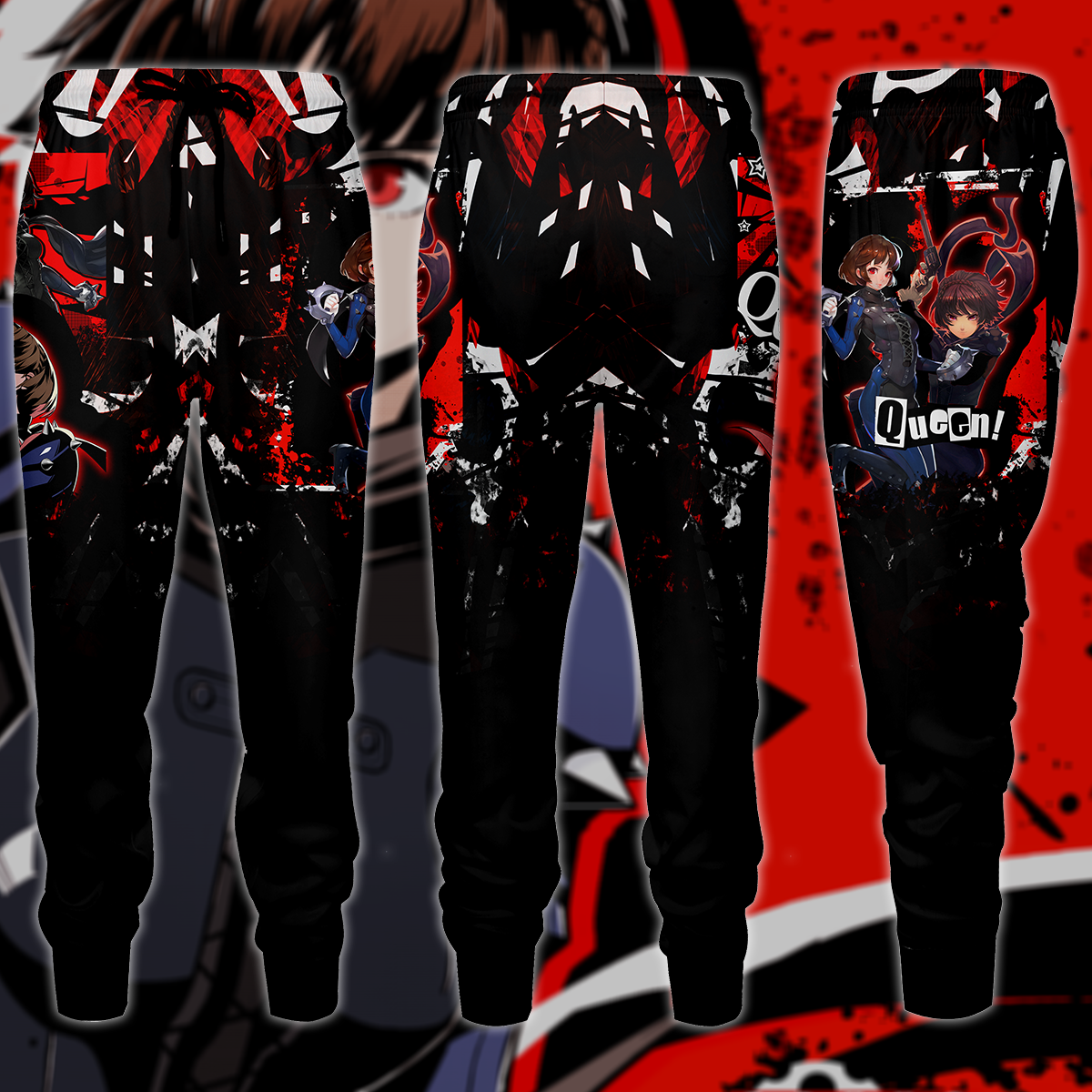 Persona 5 Strikers Makoto Niijima Video Game 3D All Over Print T-shirt Tank Top Zip Hoodie Pullover Hoodie Hawaiian Shirt Beach Shorts Jogger Joggers