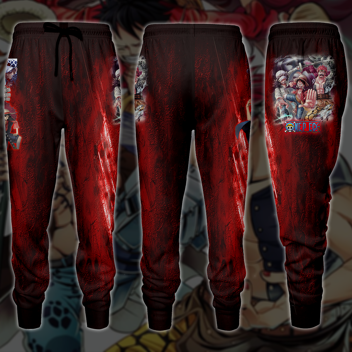 One Piece Luffy Kid Law Anime Manga 3D All Over Print T-shirt Tank Top Zip Hoodie Pullover Hoodie Hawaiian Shirt Beach Shorts Jogger Joggers