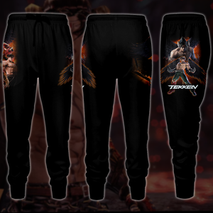 Tekken Jin Kazama Video Game 3D All Over Print T-shirt Tank Top Zip Hoodie Pullover Hoodie Hawaiian Shirt Beach Shorts Jogger Beach Shorts S 