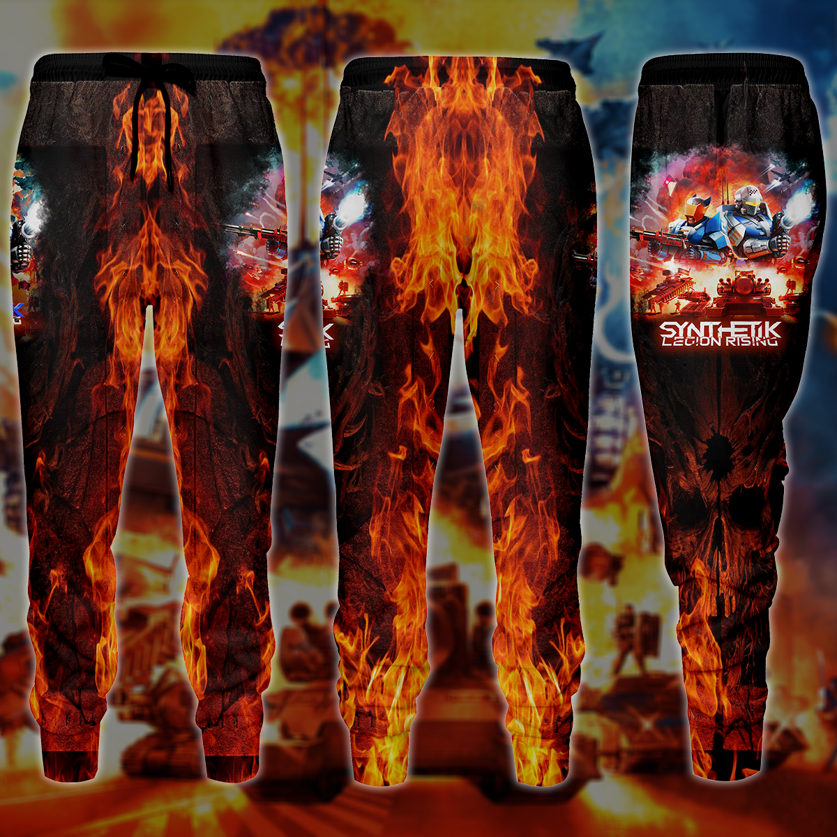 Synthetik: Legion Rising Video Game 3D All Over Printed T-shirt Tank Top Zip Hoodie Pullover Hoodie Hawaiian Shirt Beach Shorts Jogger Joggers
