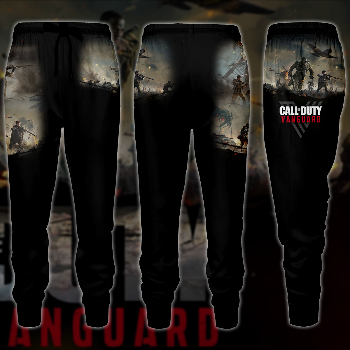 Call of Duty: Vanguard Video Game 3D All Over Print T-shirt Tank Top Zip Hoodie Pullover Hoodie Hawaiian Shirt Beach Shorts Jogger Joggers