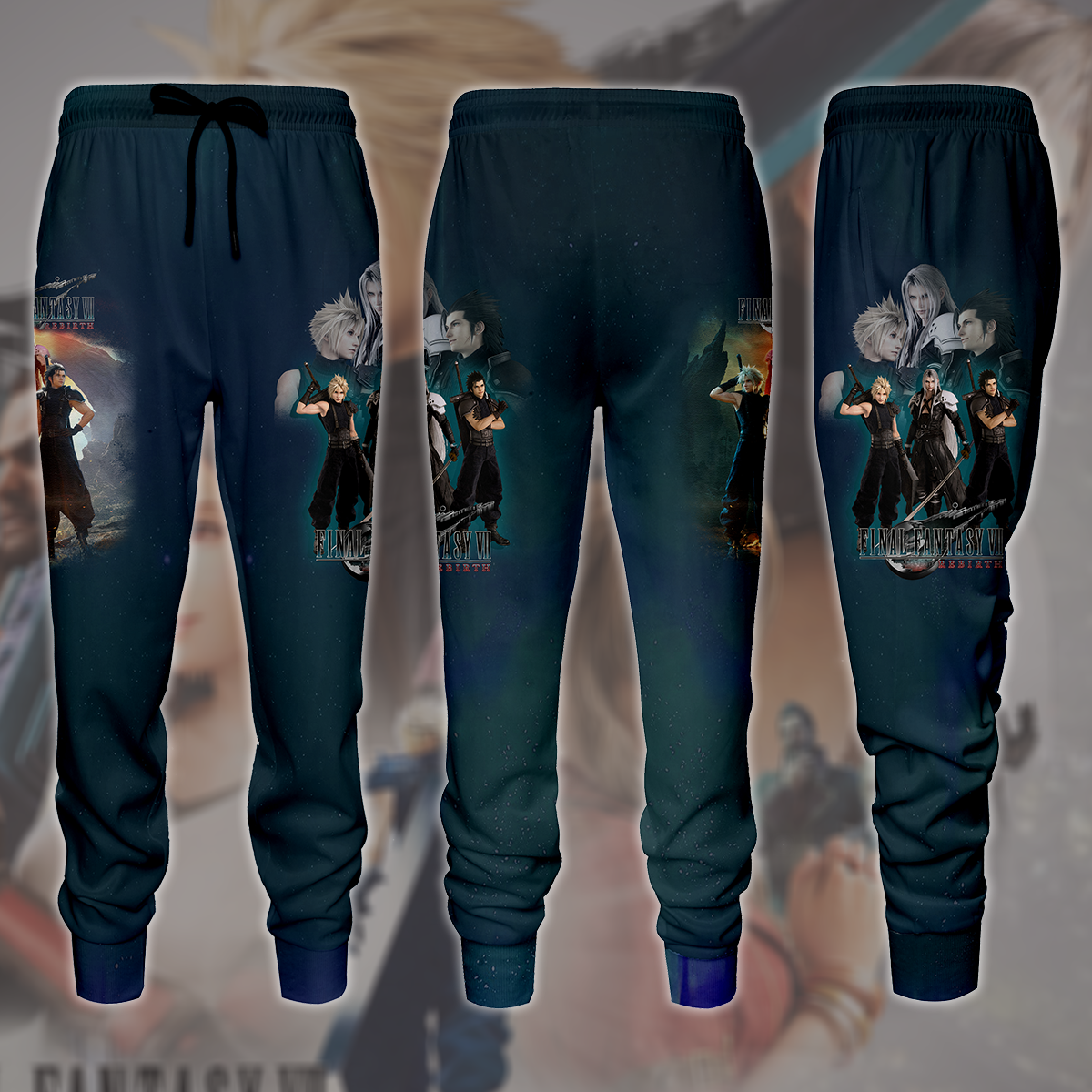 Final Fantasy 7 Rebirth Video Game All Over Printed T-shirt Tank Top Zip Hoodie Pullover Hoodie Hawaiian Shirt Beach Shorts Joggers Joggers