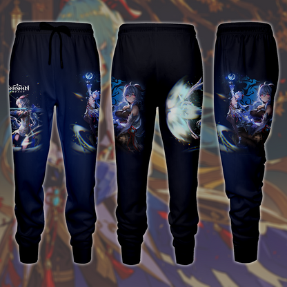 Genshin Impact Ganyu Video Game All Over Printed T-shirt Tank Top Zip Hoodie Pullover Hoodie Hawaiian Shirt Beach Shorts Joggers Joggers