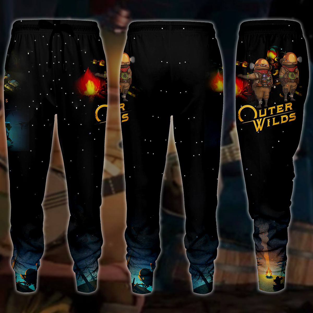 Outer Wilds Video Game 3D All Over Printed T-shirt Tank Top Zip Hoodie Pullover Hoodie Hawaiian Shirt Beach Shorts Jogger Joggers