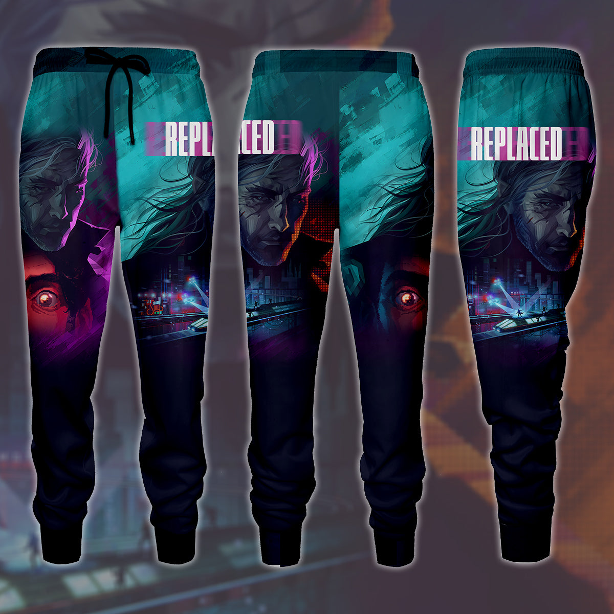 REPLACED Video Game All Over Printed T-shirt Tank Top Zip Hoodie Pullover Hoodie Hawaiian Shirt Beach Shorts Joggers