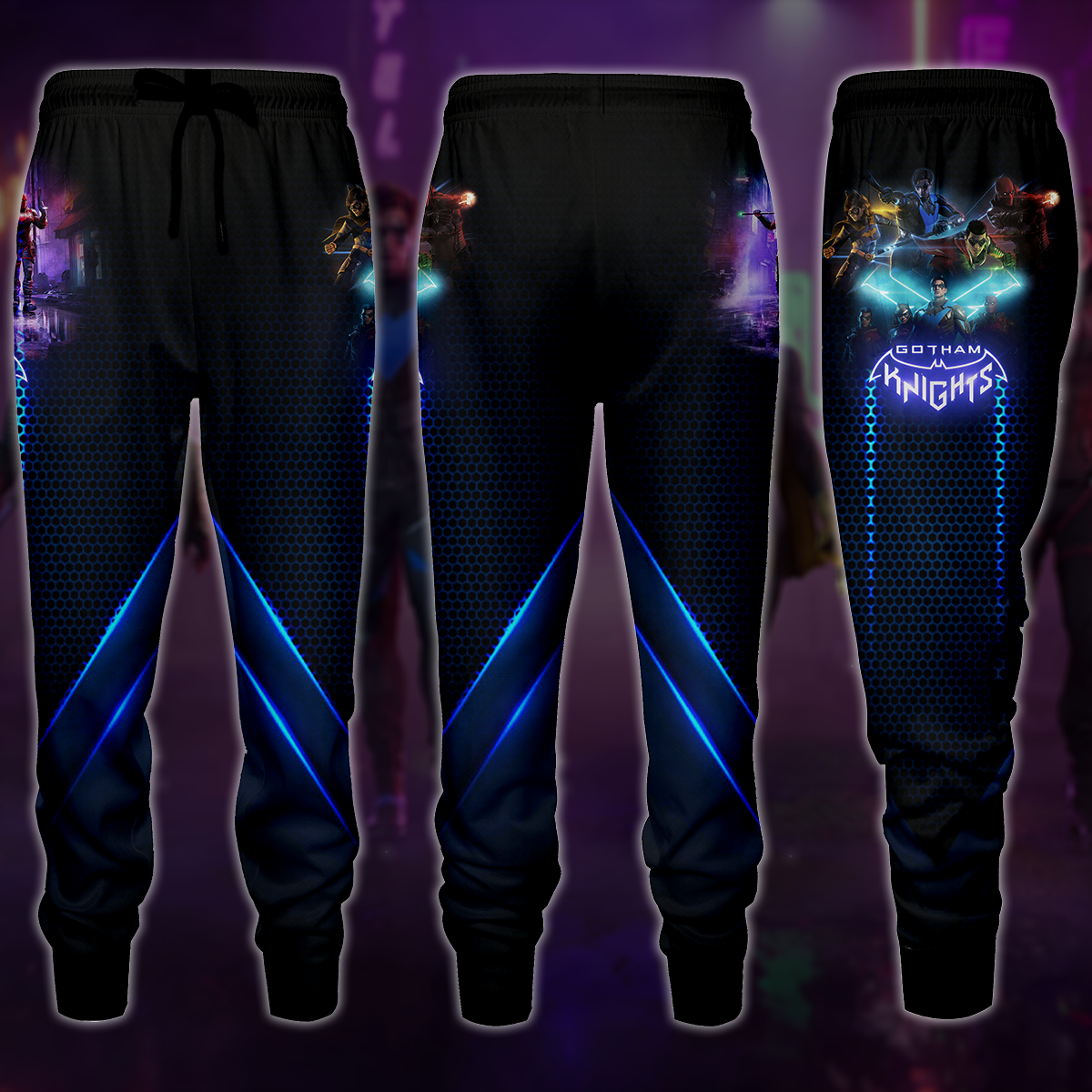 Gotham Knights Video Game 3D All Over Print T-shirt Tank Top Zip Hoodie Pullover Hoodie Hawaiian Shirt Beach Shorts Jogger Joggers