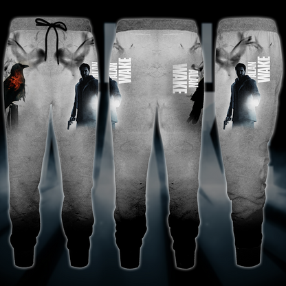 Alan Wake Video Game All Over Printed T-shirt Tank Top Zip Hoodie Pullover Hoodie Hawaiian Shirt Beach Shorts Joggers Joggers