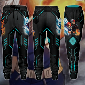 My Hero Academia Todoroki Shoto 3D All Over Print T-shirt Tank Top Zip Hoodie Pullover Hoodie Hawaiian Shirt Beach Shorts Jogger Joggers S 