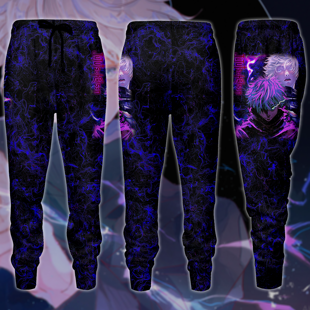 Jujutsu Kaisen Gojo Satoru 3D All Over Print T-shirt Tank Top Zip Hoodie Pullover Hoodie Hawaiian Shirt Beach Shorts Jogger Joggers