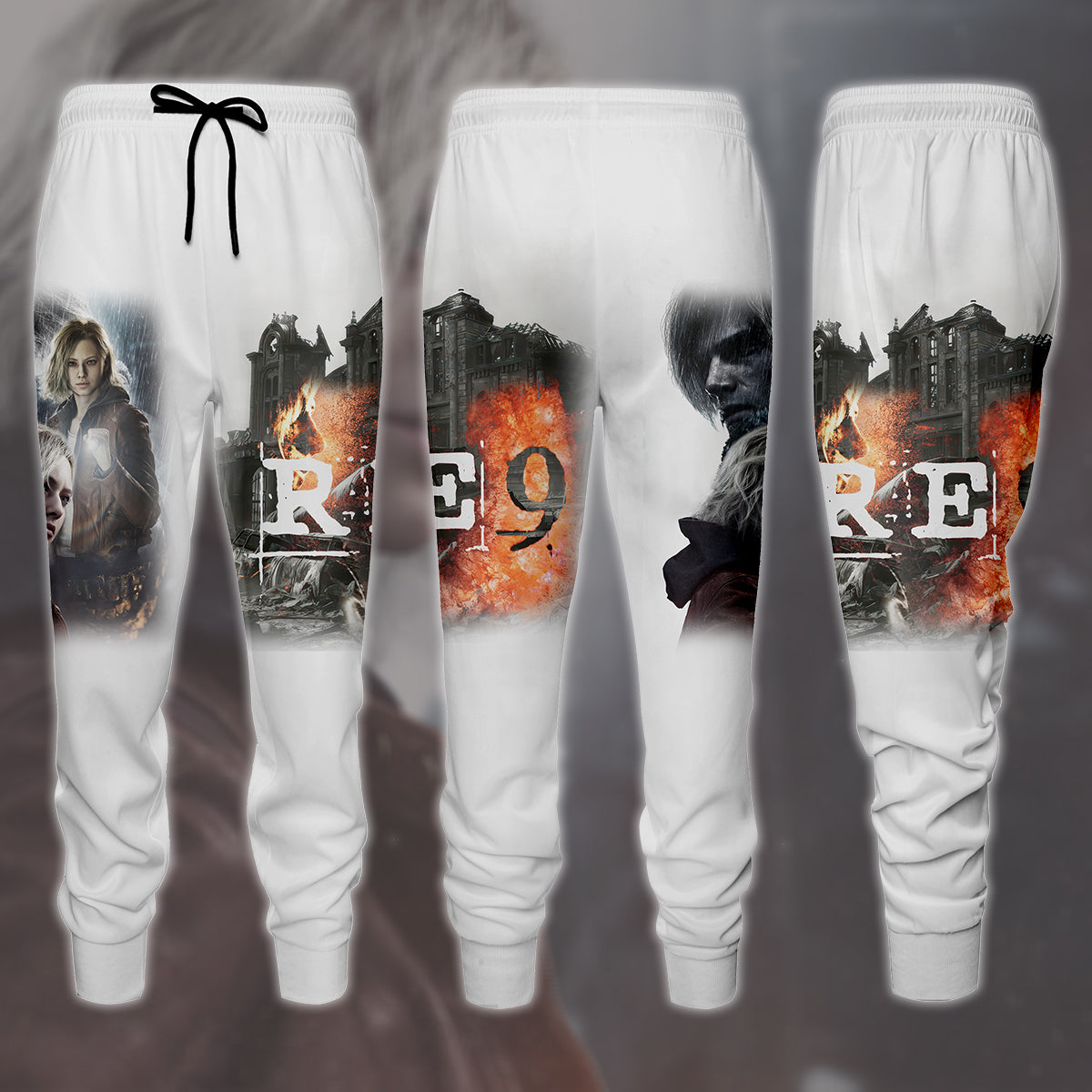 Resident Evil Requiem Video Game All Over Printed T-shirt Tank Top Zip Hoodie Pullover Hoodie Hawaiian Shirt Beach Shorts Joggers