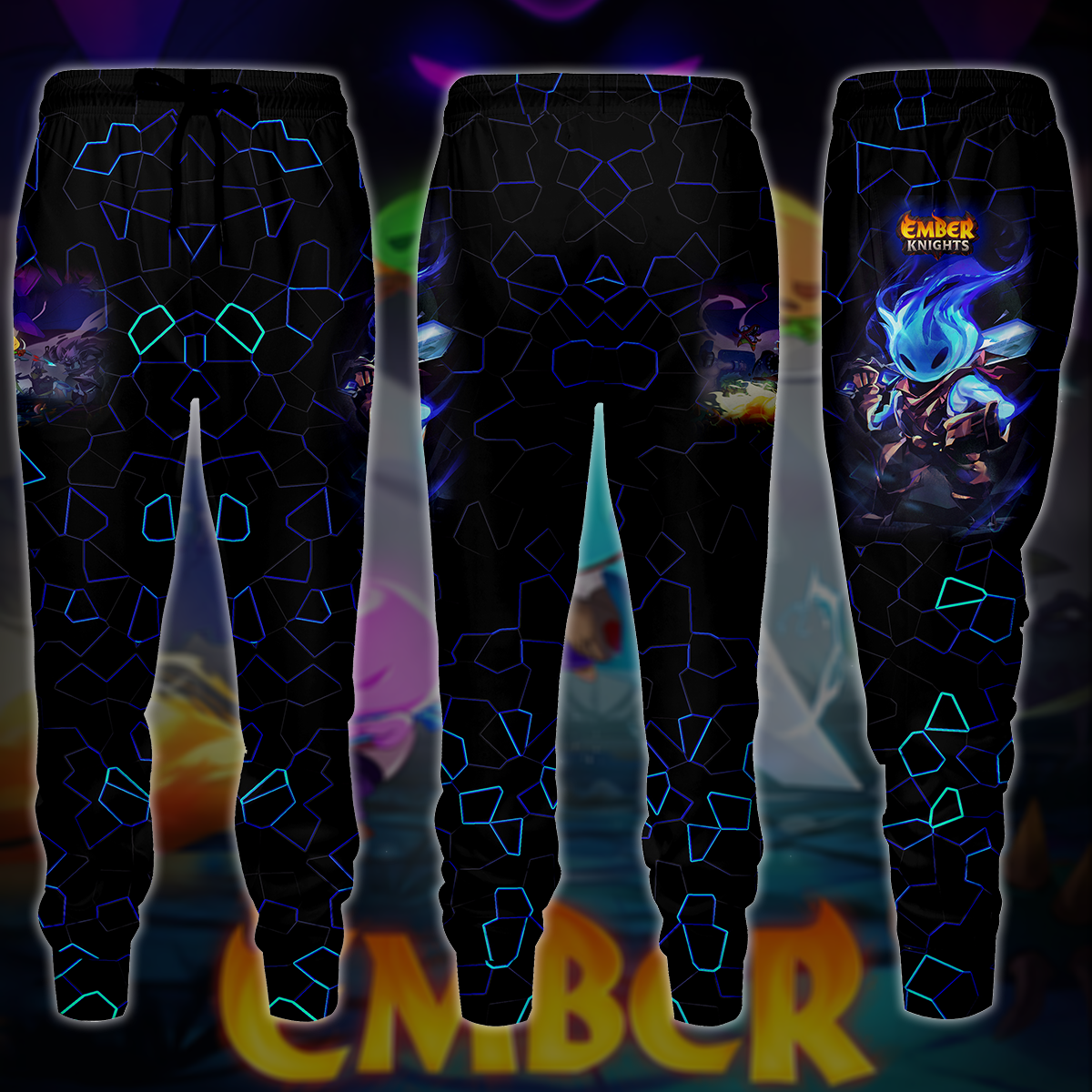 Ember Knights Video Game 3D All Over Printed T-shirt Tank Top Zip Hoodie Pullover Hoodie Hawaiian Shirt Beach Shorts Jogger Joggers