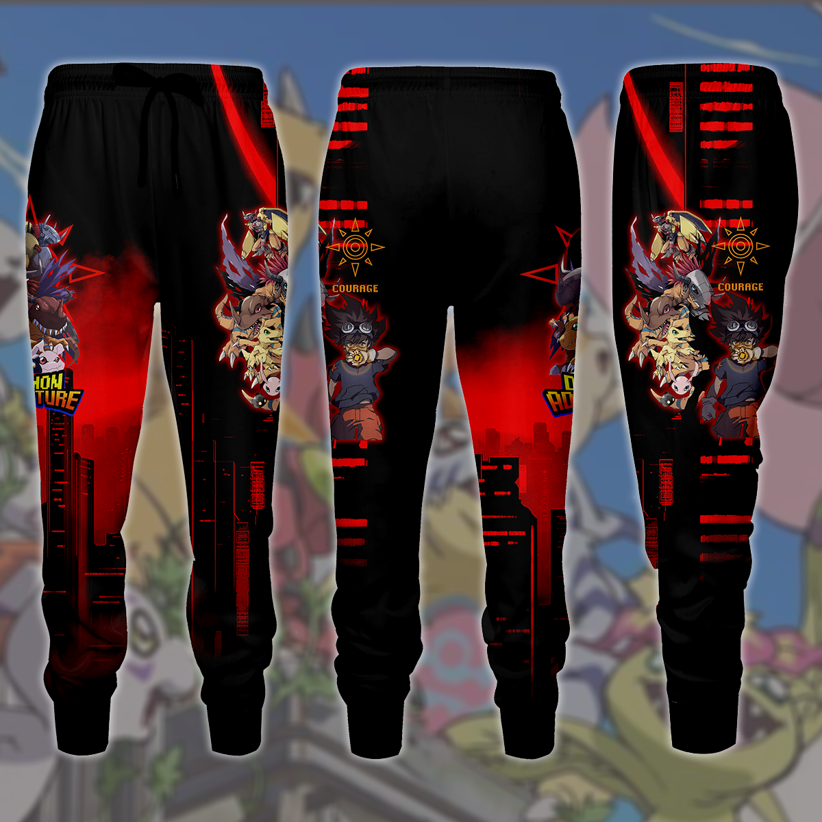 Digimon Video Game All Over Printed T-shirt Tank Top Zip Hoodie Pullover Hoodie Hawaiian Shirt Beach Shorts Joggers Joggers