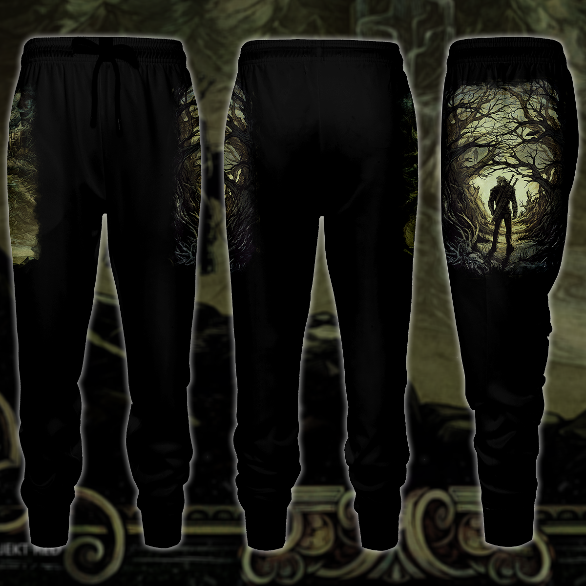 The Witcher Video Game 3D All Over Printed T-shirt Tank Top Zip Hoodie Pullover Hoodie Hawaiian Shirt Beach Shorts Jogger Joggers