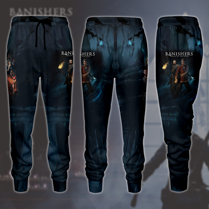 Banishers: Ghosts of New Eden Video Game All Over Printed T-shirt Tank Top Zip Hoodie Pullover Hoodie Hawaiian Shirt Beach Shorts Joggers Joggers
