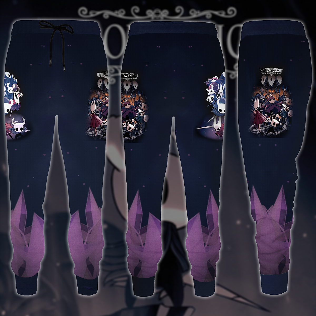 Hollow Knight Video Game 3D All Over Printed T-shirt Tank Top Zip Hoodie Pullover Hoodie Hawaiian Shirt Beach Shorts Joggers Joggers