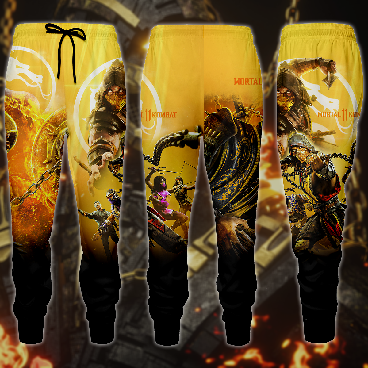 Mortal Kombat Video Game 3D All Over Print T-shirt Tank Top Zip Hoodie Pullover Hoodie Hawaiian Shirt Beach Shorts Jogger Joggers